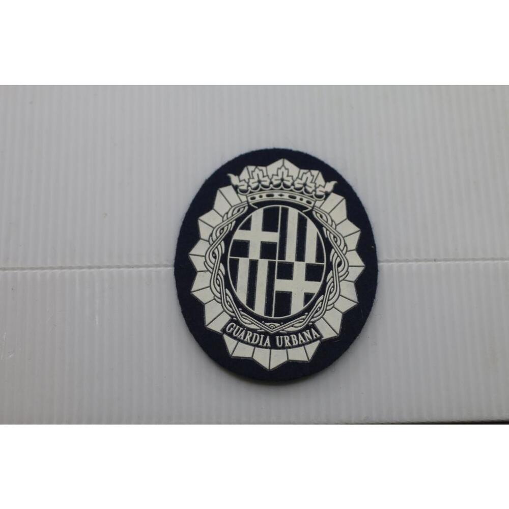 Guardia Urbana Style Patch – Black & White